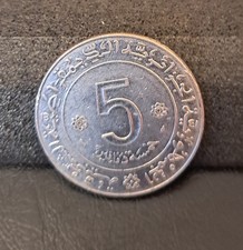Monety Algieria 5 dinarów