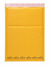 50 6 Ecolite Kraft Bubble Mailers, 12.5" x 19"