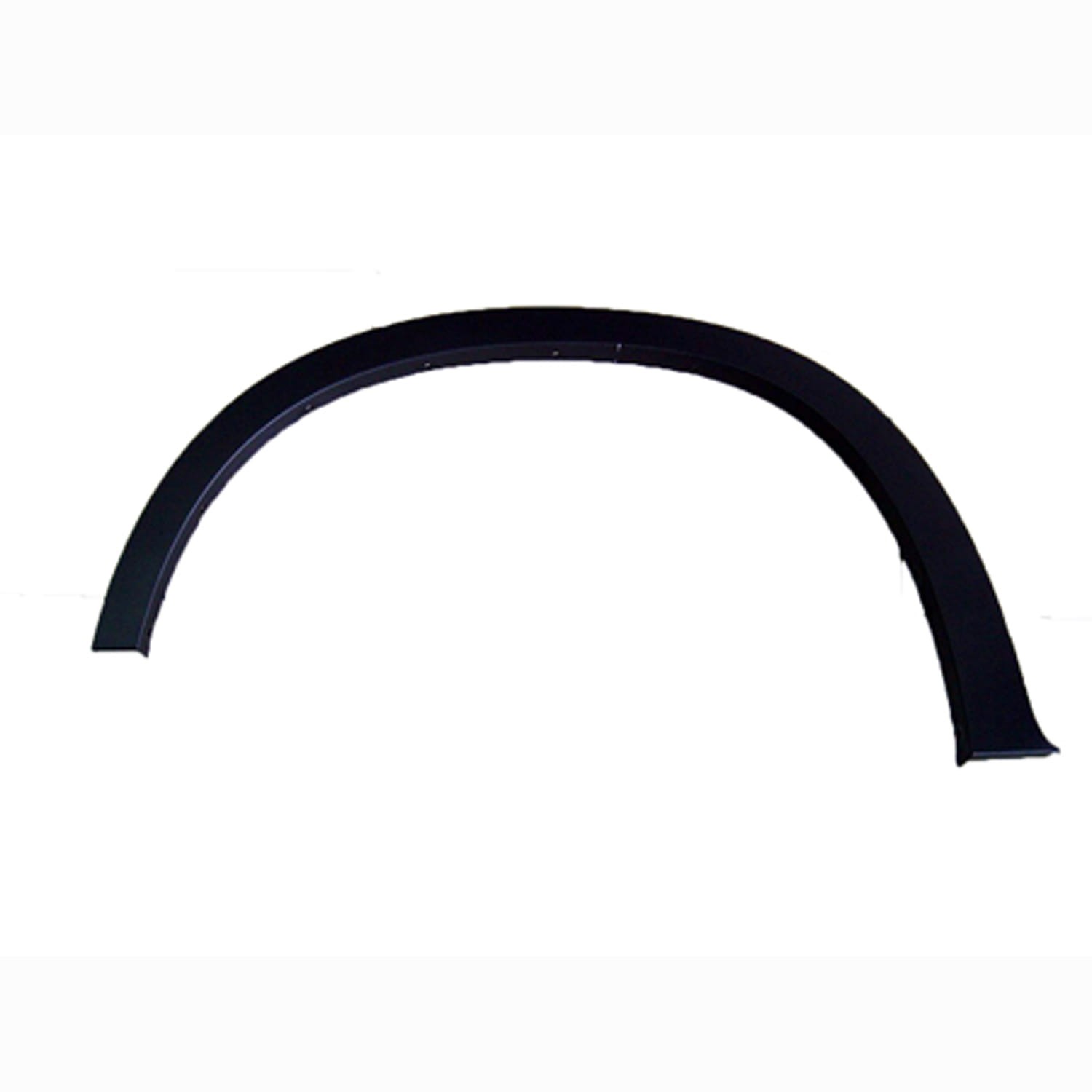 Replacement Black Matte/Textured Plastic Driver Side Front Wheel Opening Molding