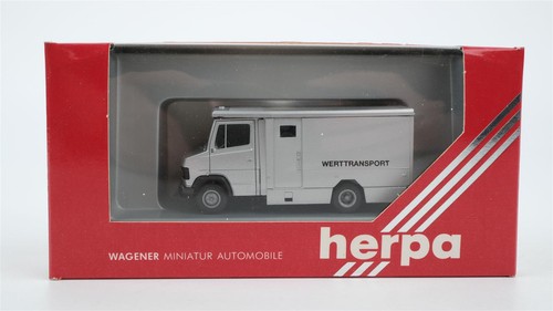 Herpa H0 4085 Mercedes-Benz transporte de valor plata | Zustand: Gebraucht
