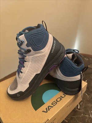 NEW Vasque NatureTex 7415 Breeze LT NTX Gray Hiking Boot Shoes Women's US 7.5