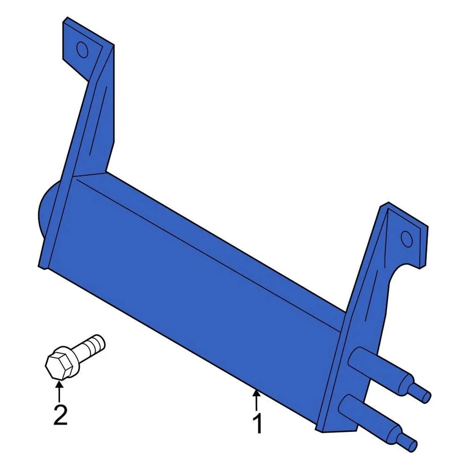 For Ford F-250 Super Duty 2017-2024 Ford PC3Z3D746C Power Steering Cooler Foto 3 de 4