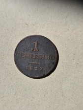 regno lombardo veneto moneta 1 centesimo del 1822 condizioni come da foto