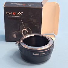 Fotodiox NIK-FX Adapter for Nikon F-Mount Lenses to Fujifilm X-Mount Bodies