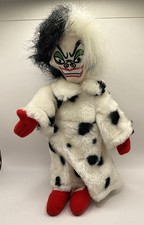 Disney Store Mini Bean Bag Cruella Deville 101 Dalmatians Plush Beanie