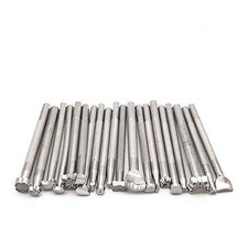20 Pcs Leather Stamping Tools Kit Stamp Punch Set for Leather Working Crafts