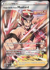 Single Strike Style Mustard TG28/TG30 Holofoil UR Brilliant Stars... NM Pokemon