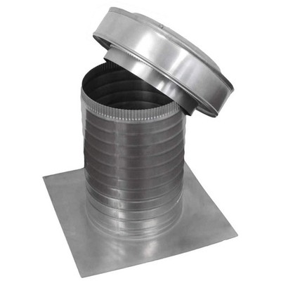 8 In. Dia Keepa Vent an Aluminum Roof Vent for Low Slope / Flat Roof Ventilation