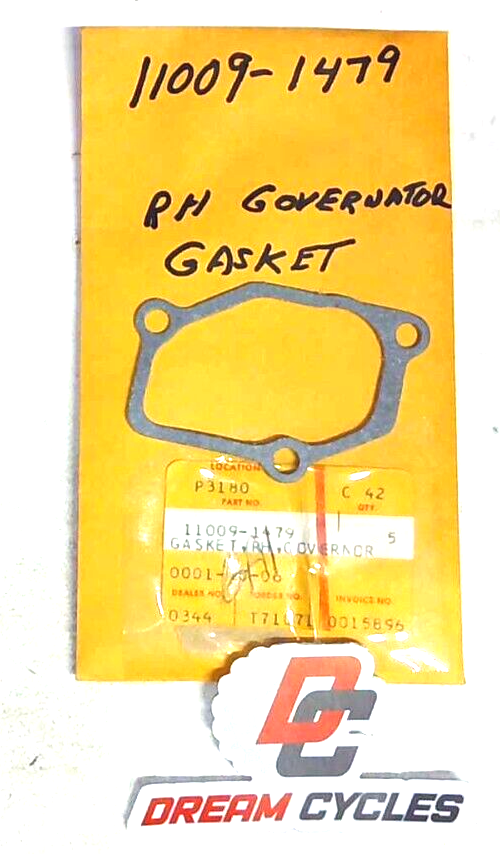 NOS GENUINE Kawasaki 1985-87 KX125 Cylinder RH Governor Gasket