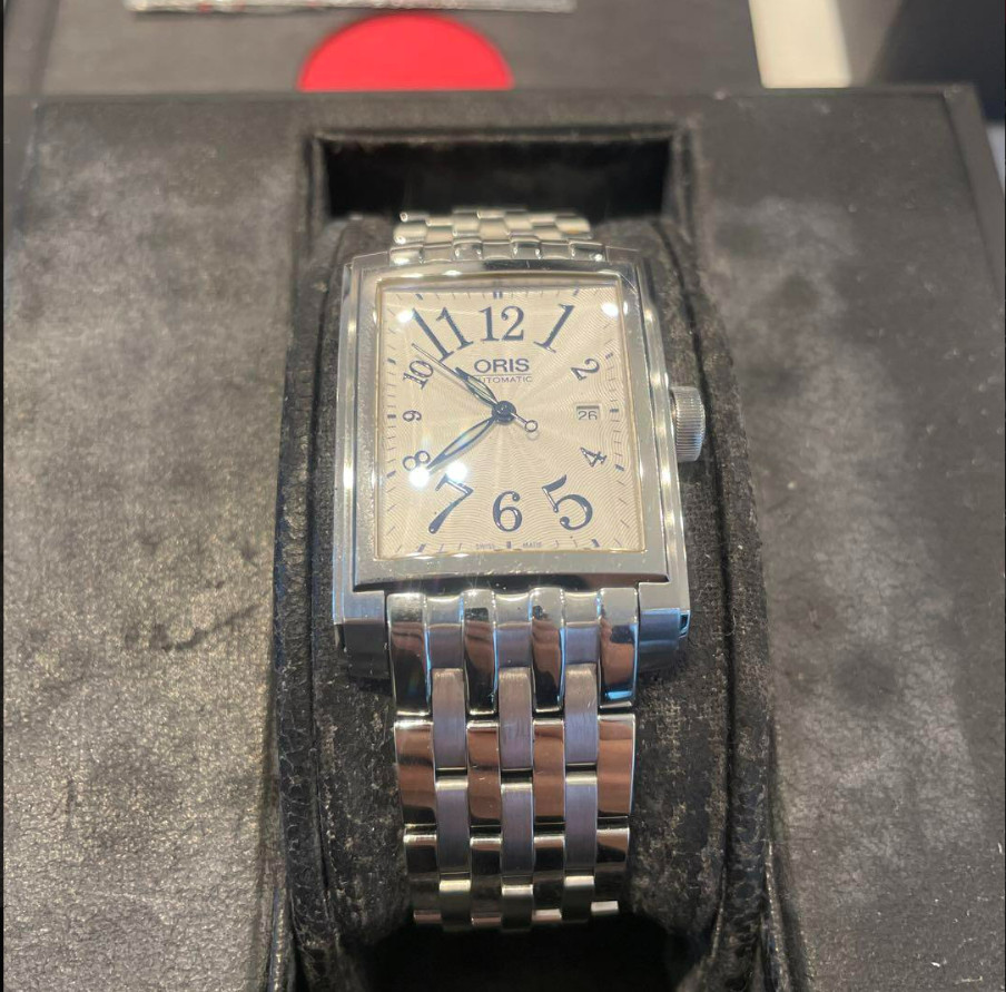 ORIS Rectangular Men's Watche Automatic Stainless… - image 2