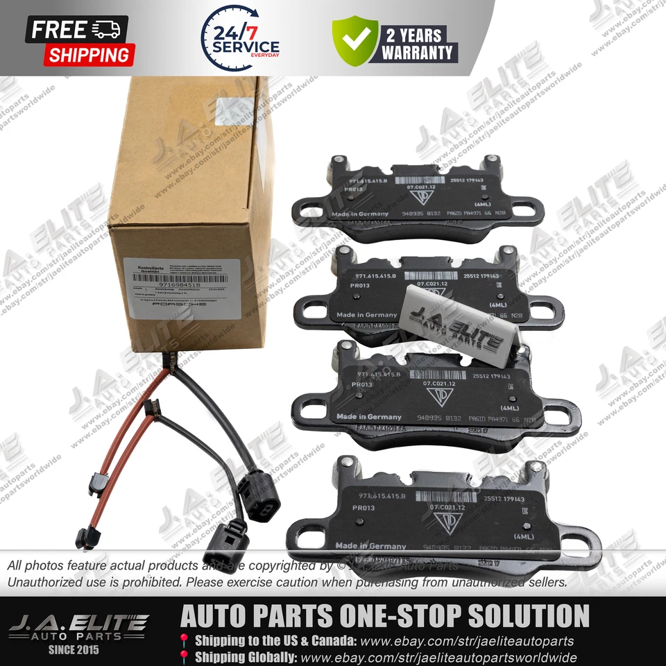 Genuine Rear Brake Pads for Bentley Continental GT Flying Spur(2018+) 971698451B - Image 3 of 4