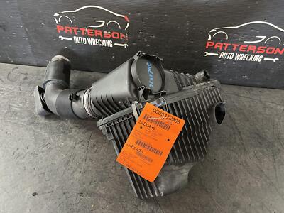 11-15 AUDI Q7 3.0 AIR INTAKE CLEANER FILTER BOX WITH TUBES & METER