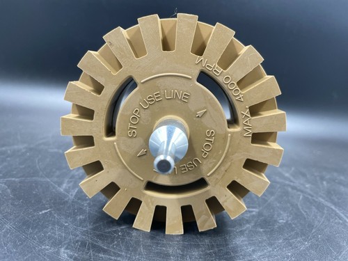 Folienradierer, Gummi, Rad, Plakettenentferner, Bohrer Adapter - Bild 2 von 4