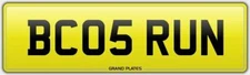 RUNNER RUNS REGISTRATION BC05 RUN NUMBER PLATE NO FEES RUNNING JOGGER JOGS FIT