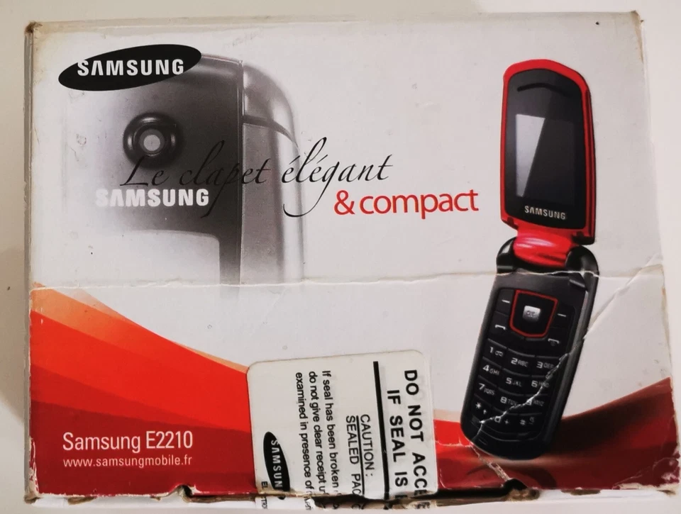 Téléphone Portable Samsung E2210 A Clapet Desimlocker Tout Opérateur Unlock 🔓 - Photo 2/4