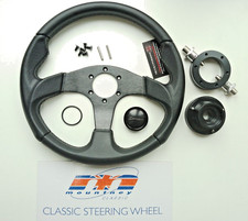 Land Rover Defender 90, 110 Steering Wheel+ OPTIMIL Quick Release 48 Spline Boss