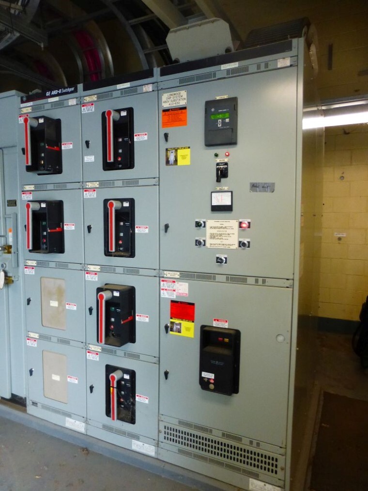 3200A GE AKD-8 Switchgear, 480V, 3 Ph, 65K RMS Amp, 508, 6x 1600A, 1x ...