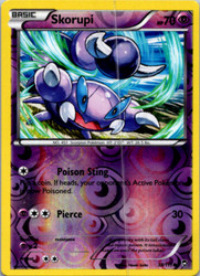 Skorupi 38/111 Furious Fists Reverse Holo Common