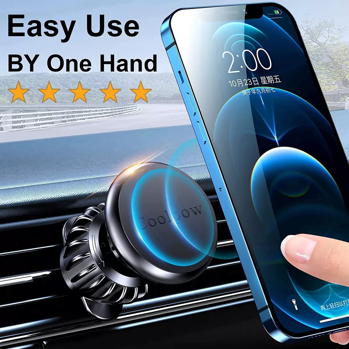 Coolpow magnetic 2024 phone mount