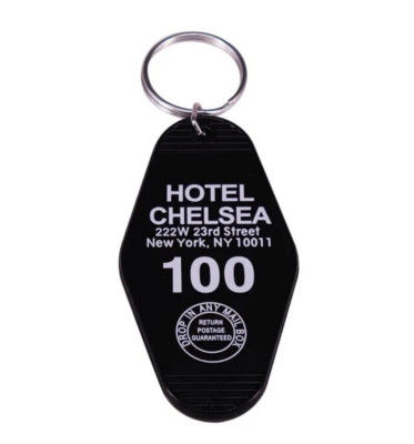 Chelsea Hotel New York Sid & Nancy Zimmer 100 Schlüsselanhänger Schlüsselring Autoring Sexpistolen