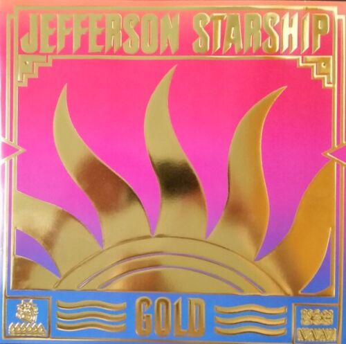 Jefferson Starship ‎– Gold (Greatest Hits) RSD GOLD VINYL LP + 7" NEAR MINT - Picture 1 of 4