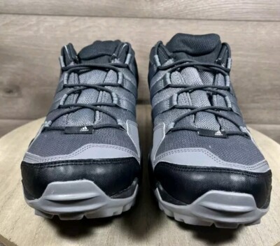 Adidas Terrex Ax2R Mens Sz8.5vGray Black Hiking Trail Running Shoes Sneakers  | eBay