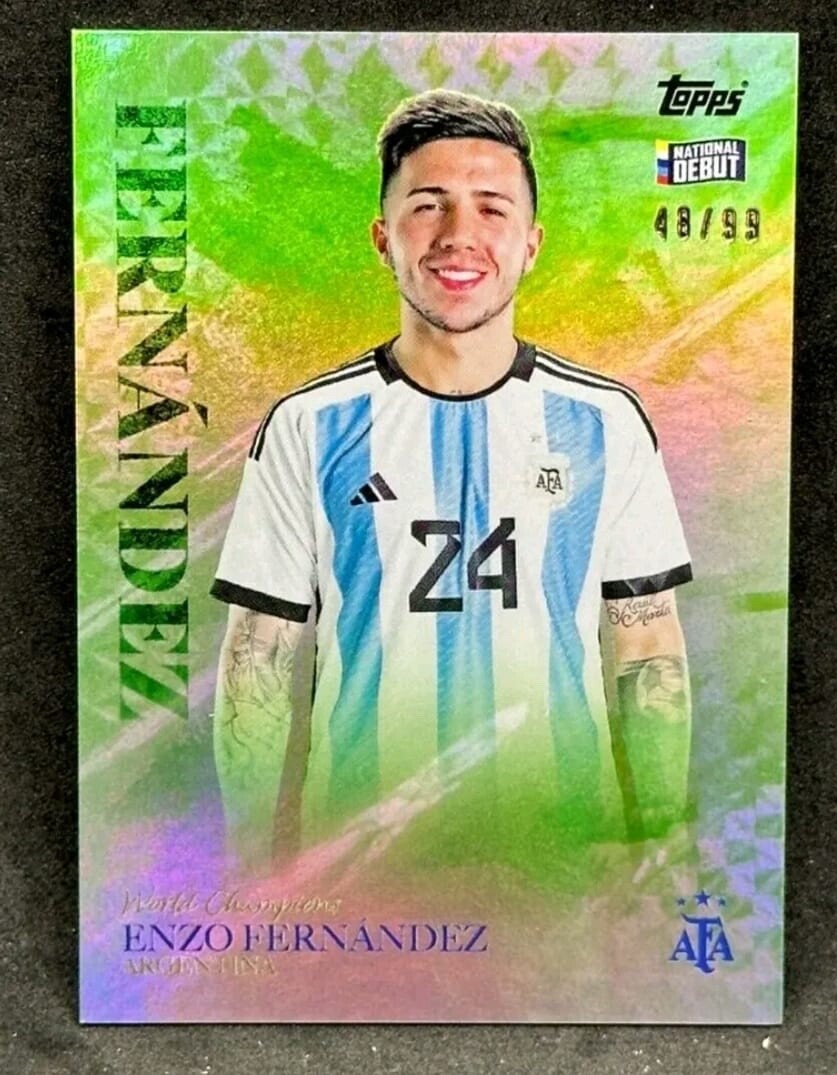 Topps Argentina FILETEADO ENZO インサート15シリ Topps Argentina FILETEADO ENZO インサート15シリ（Topps