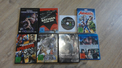 Anime Resident Evil Vendetta Degeneration Batman Avengers FSK 18 Sonderversand 