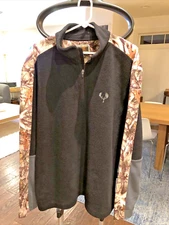 NWT Men’s LEGENDARY ORIGINAL DEER GEAR Fleece Legends Fleece Camo jacket size XL