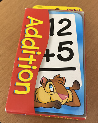 Trend Enterprises Pocket Flash Cards Math Addition T-23004 | eBay