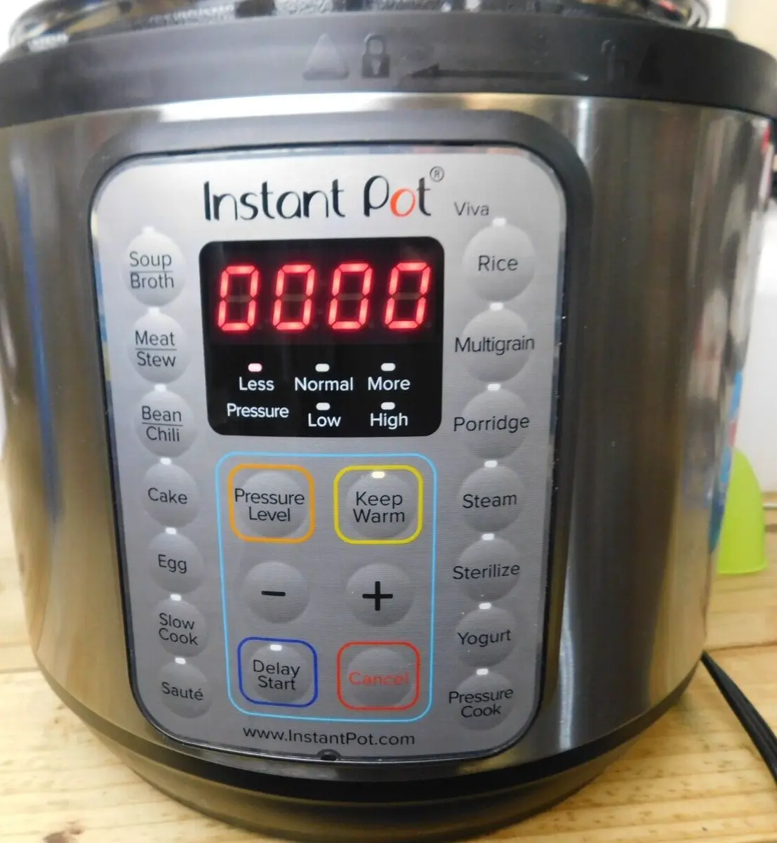 Instant Pot Viva 80 Electric 9-in-1 Multi-Use Programmable Pressure Cooker  8 Qt