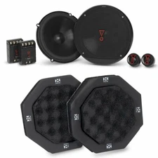 JBL Stage3 607C 250W 6.5" Component Car Speakers with Free NVX Speaker Baffles