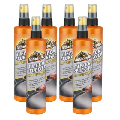 6 x ARMOR ALL Tiefenpfleger mit Duftnote New Car 300ml