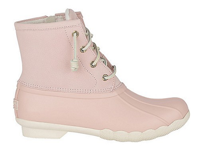 blush sperry duck boots