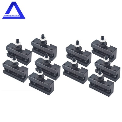 BXA #2 250-202 Quick Change Turning Facing & Boring Tool Post Holder 10Pcs
