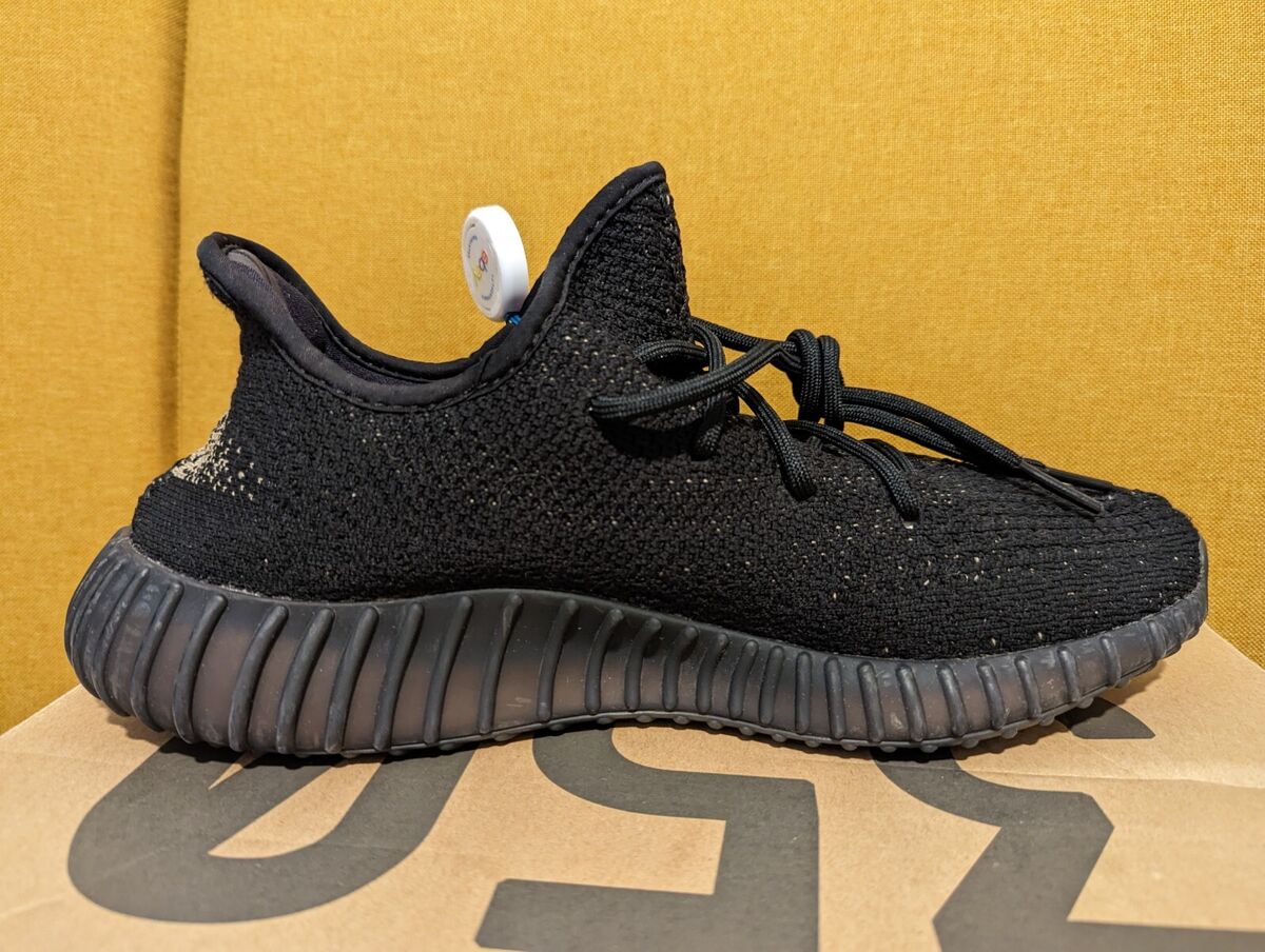 Adidas Yeezy Boost 350 V2 Core Black Green Men's Size 11 Adidas Yeezy Boost 350 V2 Core Black Green Men's Size 11