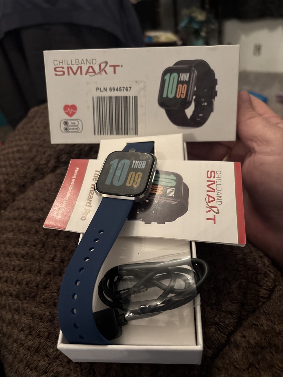 Chillband Smart Watch Wizard Pro, Blue Band Brand New FitPro Chillband Smart Watch Wizard Pro, Blue Band Brand New FitPro