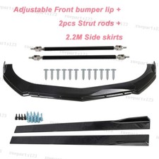 For Camaro Zl1 Ss Carbon Front Bumper Lip Splitter Side Skirt Sturt Rods For Camaro Zl1 Ss Carbon Front Bumper Lip Splitter Side Skirt Sturt Rods