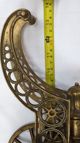 VINTAGE BRASS DECORATIVE CANNON. Tabletop paperweight. - Picture 13 of 16