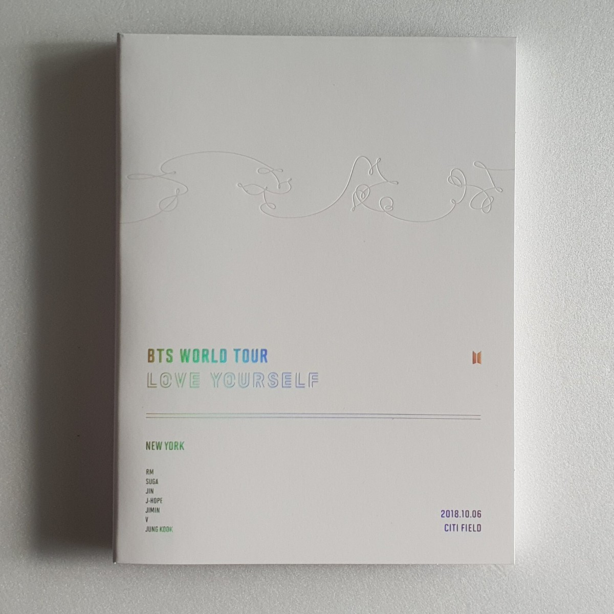 BTS Official Love Yourself World Tour New York DVD Full Set J-hope