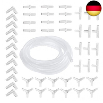 Aquarium Schlauchverbinder, 48 in 1 Set Schlauch Verbinder I L T Y Förmige