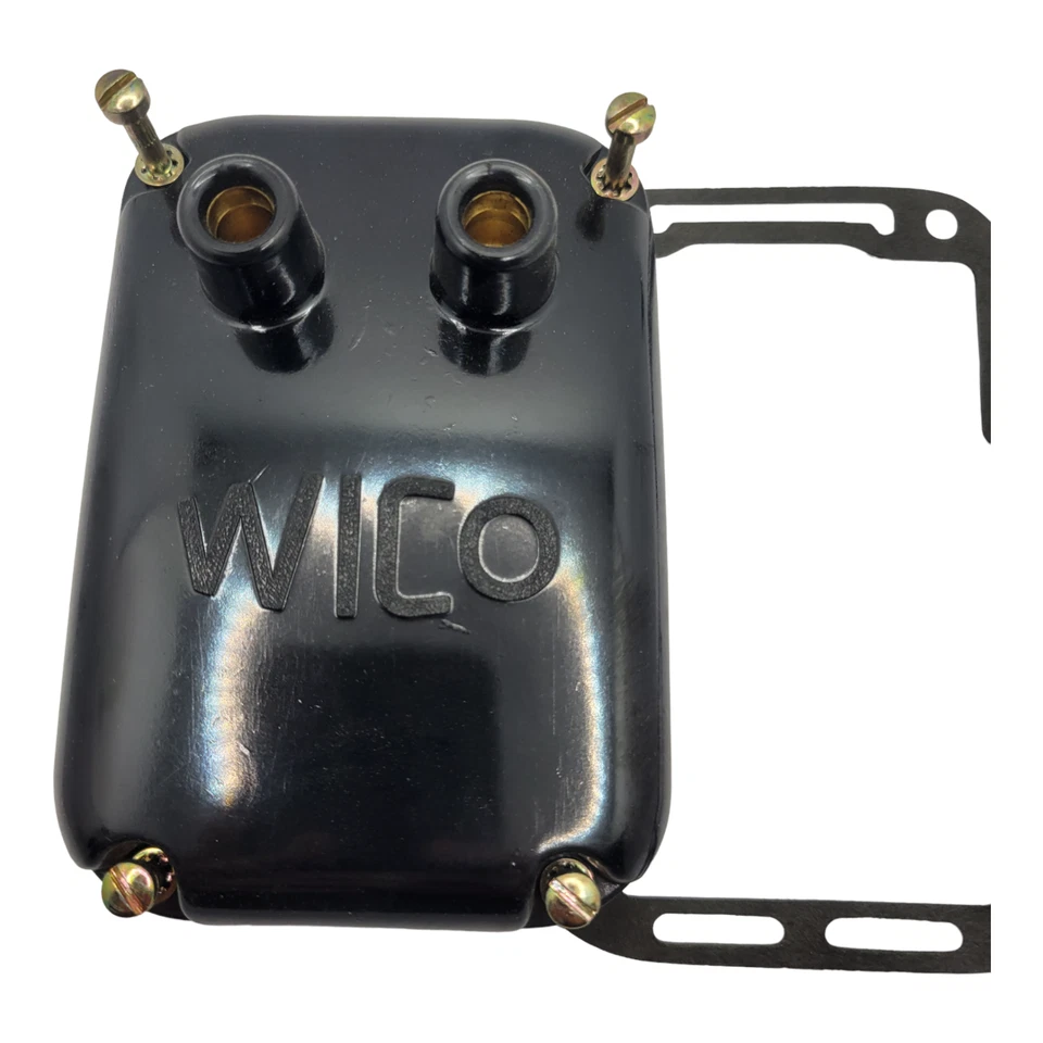 Cubierta magnética Wisconsin WICO 90FXH22122 con junta genuina OEM NOS Foto 2 de 4