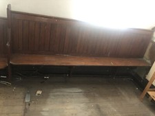 Pitch Pine Church Pews I Have 2x 10ft 2 8ft Read Info