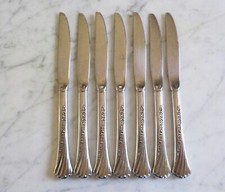 7 Oneida Distinction Deluxe HH Stainless Spring Glen 9 inch Dinner Knives