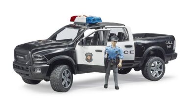 RAM 2500 Police Truck Pick Up & Figure - Bruder 02505 Scale 1:16 NEW RELEASE