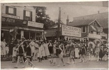 1920s Parade on 1st Avenue Atlantic Highlands New Jersey Schramm's Photo Reprint