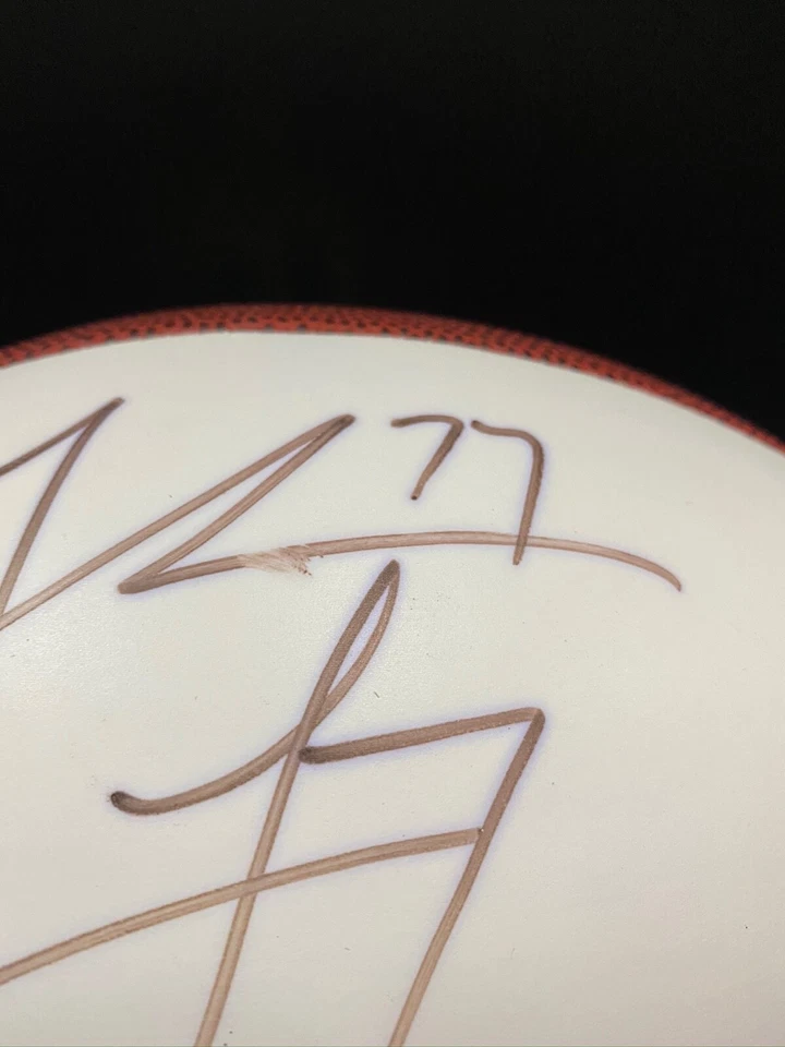 MIAMI DOLPHINS FIRMADO JAKE LARGO PANEL BLANCO FÚTBOL AMERICANO NFL CON CERTIFICADO DE AUTENTICIDAD JSA HH78030 Foto 3 de 4