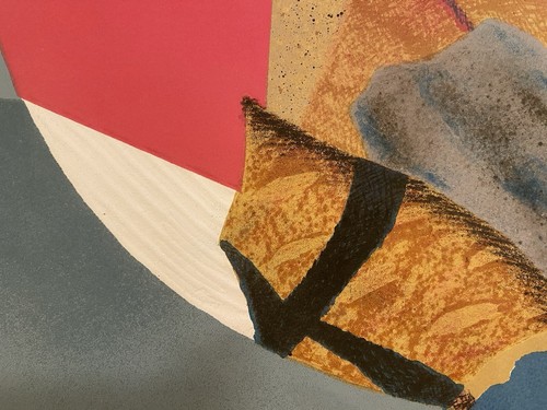 Litografia senza cornice "Japanese Bird" di Max Papart matita firmata e numerata 9/125 - Foto 13 di 18