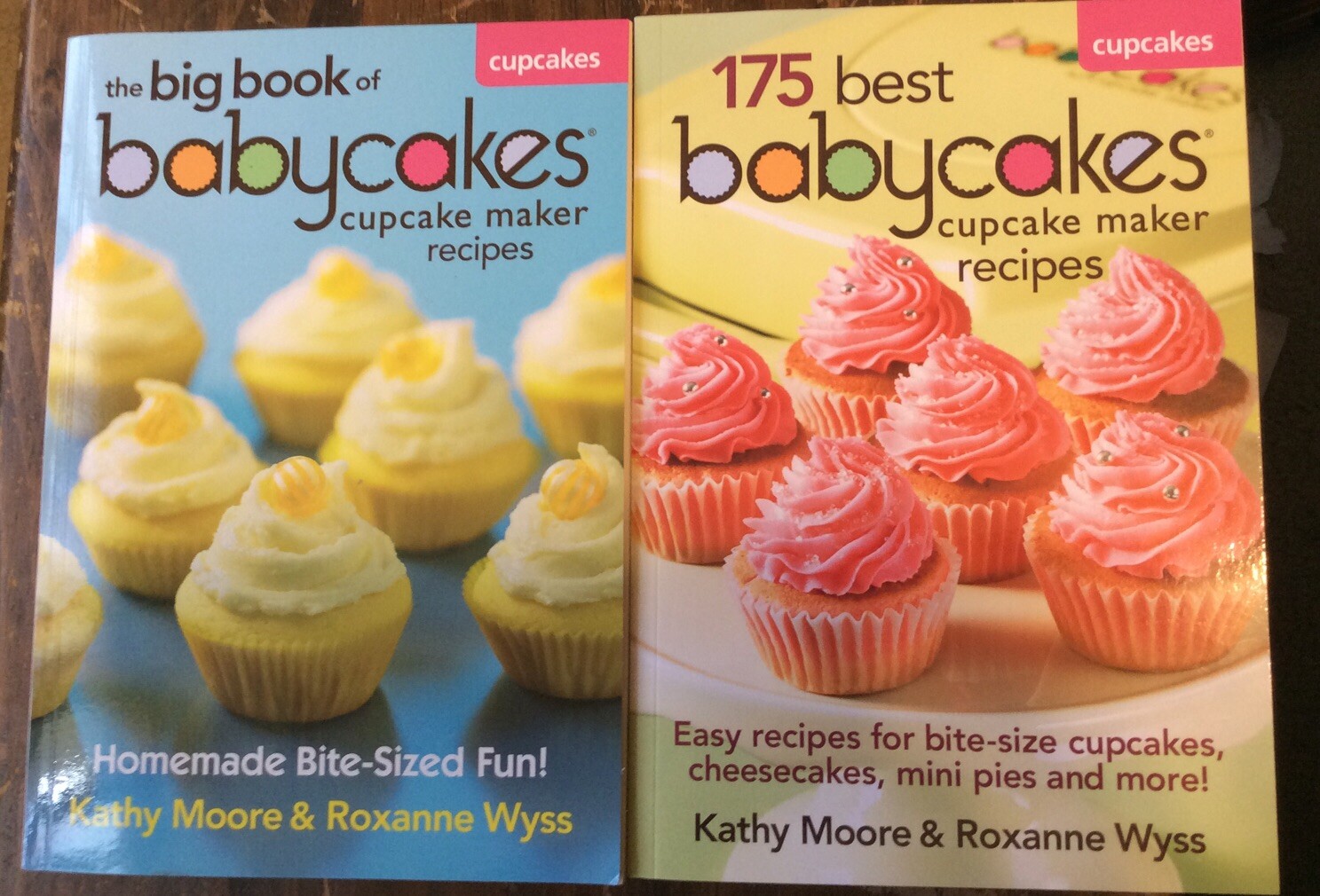 Brand New Lot of 2 Babycakes Cupcake Maker Books Moore & Wyss eBay