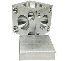 3" Solid Steel Doming Dapping Block Metal With 2.5" Steel Bench Block Jewelry